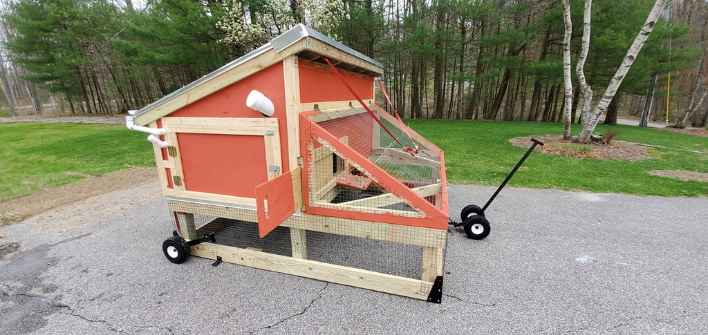Chicken Tractor Wheel Kit