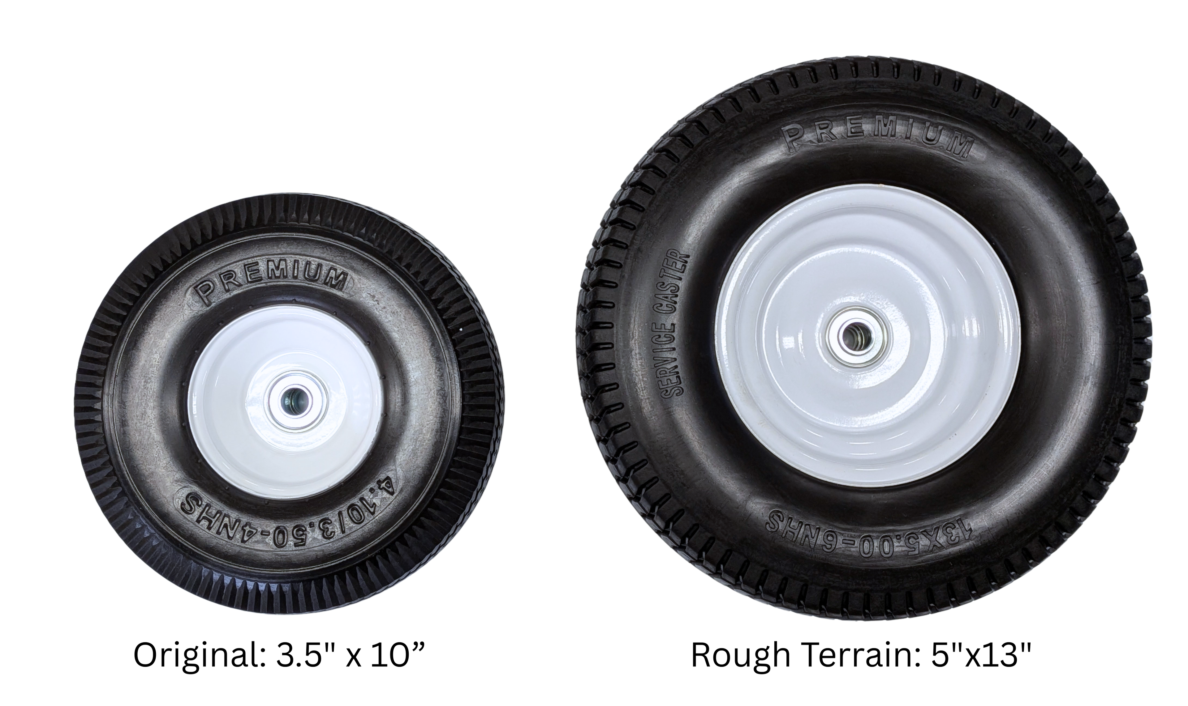 Chicken Tractor Wheel Kit