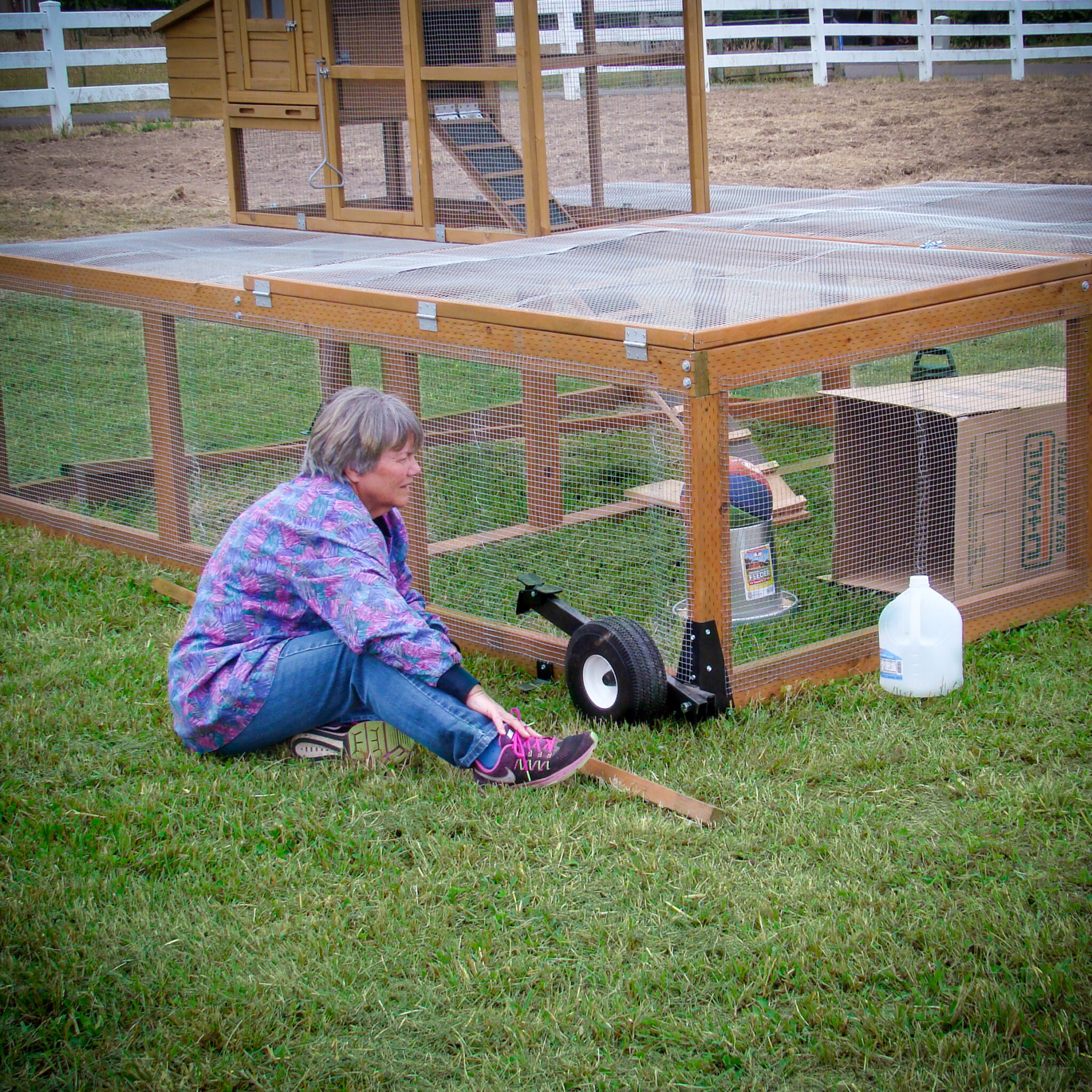 EggCart’n Wheel Lift Kit | Retracting Chicken Tractor Wheels