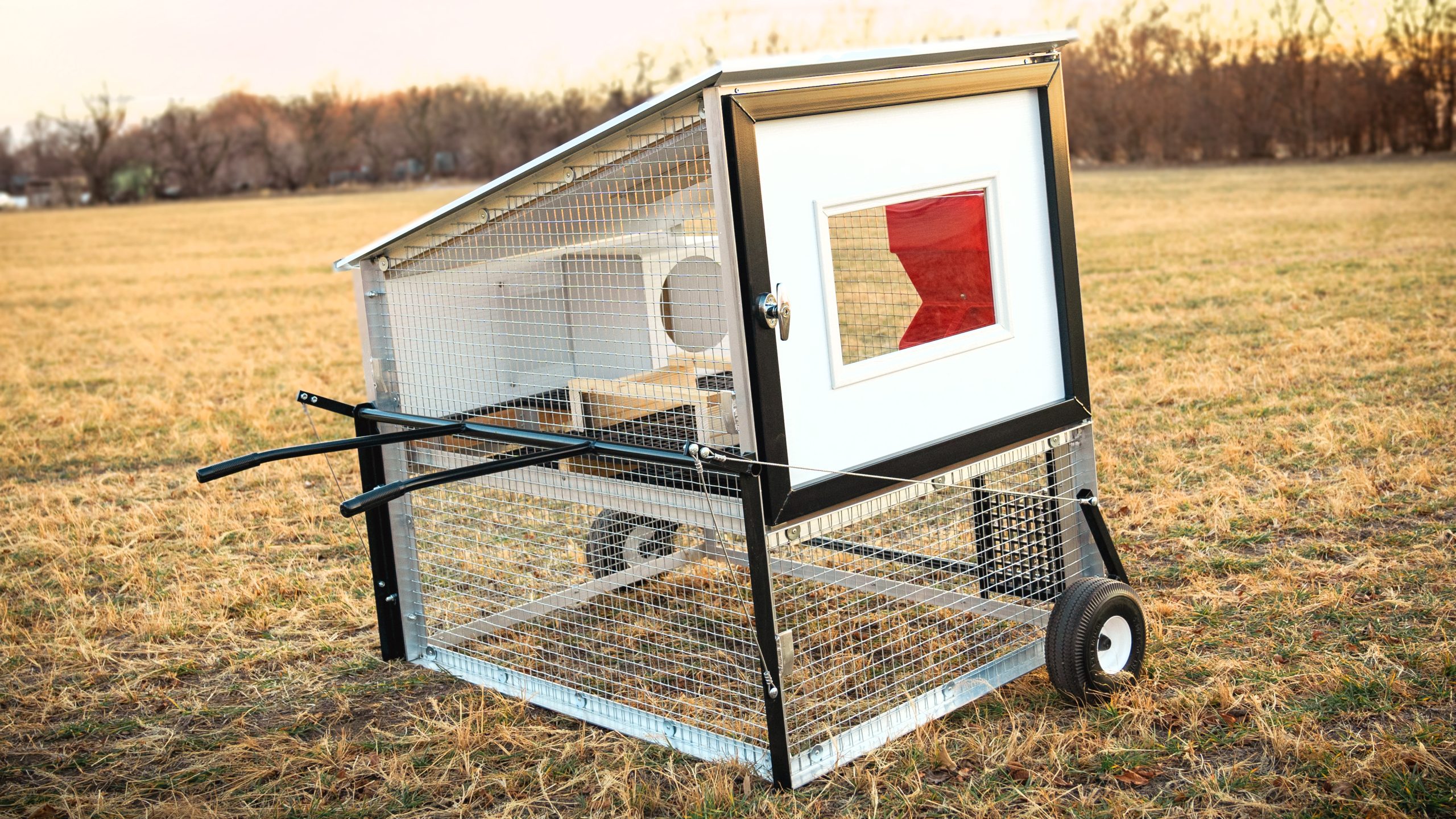 The Mini: A Chicken Tractor with Wheels